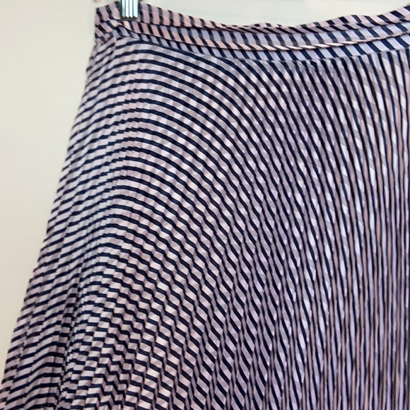 Birgitte Herskind Nessa Pleated Skirt Midi Striped - Picture 3 of 9